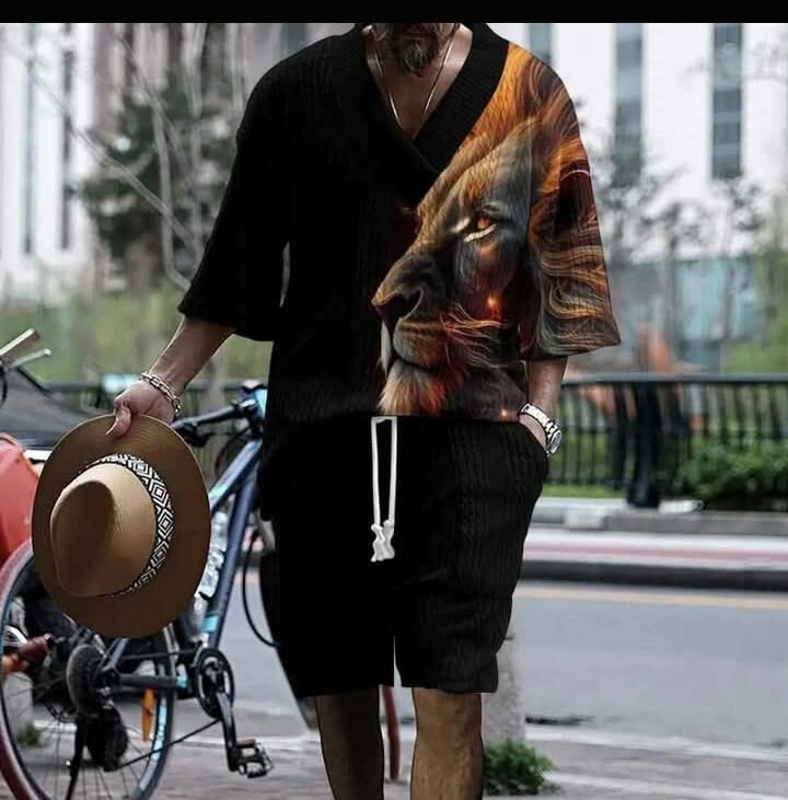 Ensemble décontracté avec motif