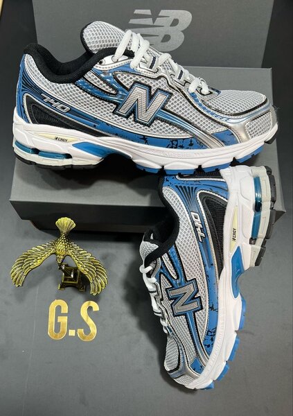 New Balance 530 bleu et blanc