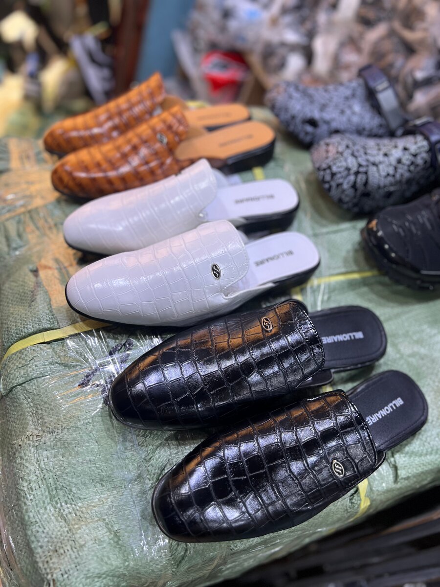 Mocassins en cuir pour hommes