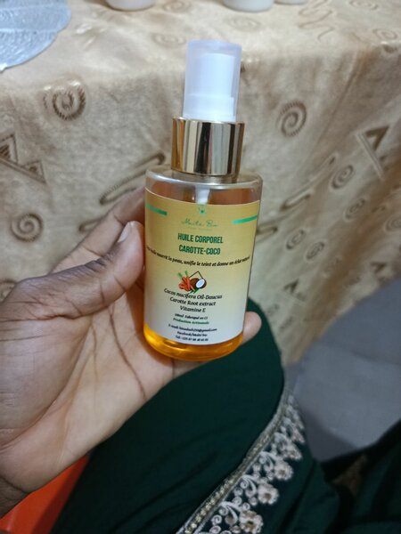 Huile Corporelle Carotte-Coco