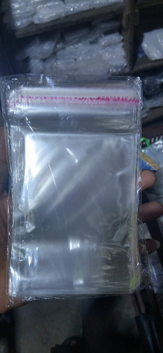 Sachets Plastique Transparente