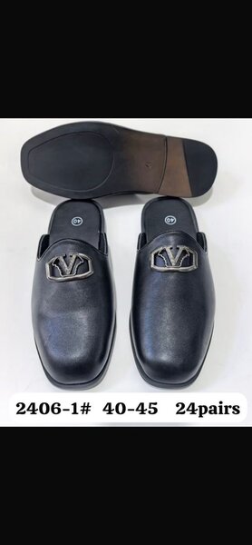 Mules en cuir élégantes