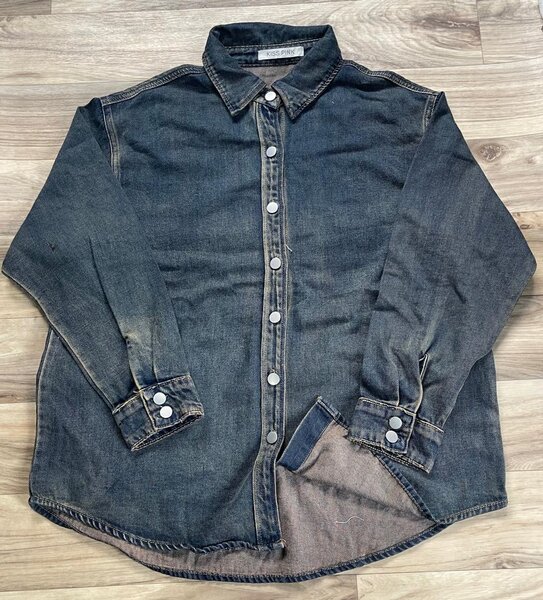 Chemise en jean décontractée