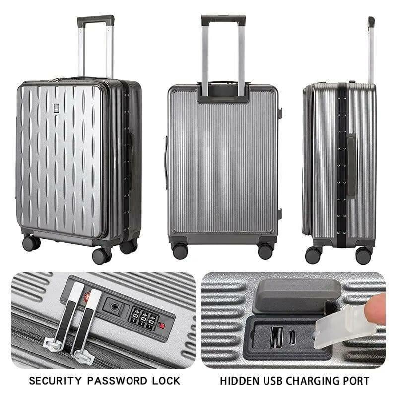 Valise à roulettes ABS robuste