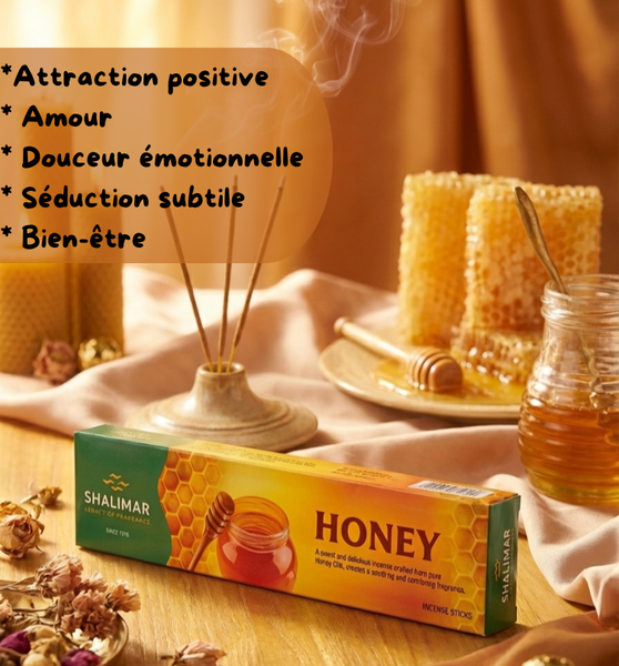 Encens Miel Apaisant Bonheur