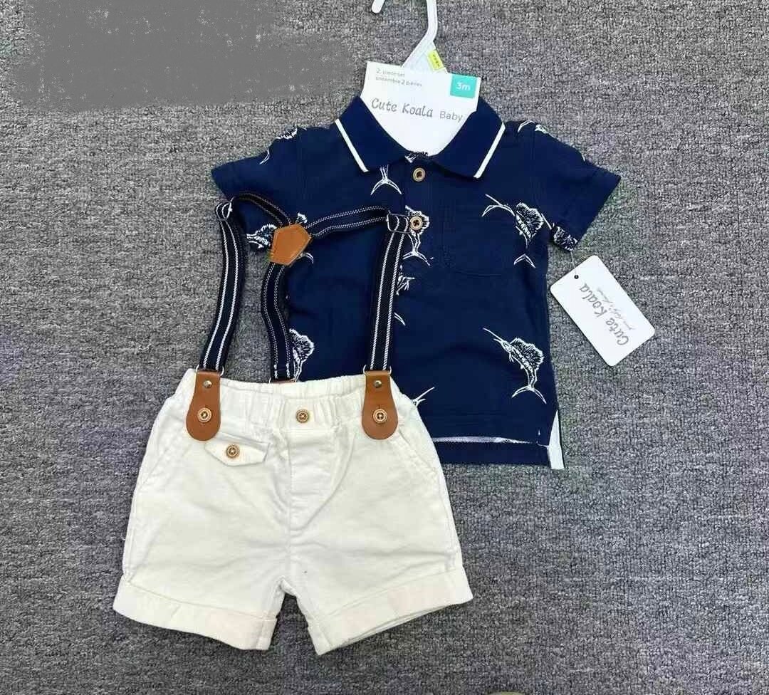 Ensemble bébé polo et short