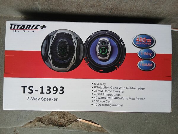 Titanic+ TS-1392 2-Way Speaker