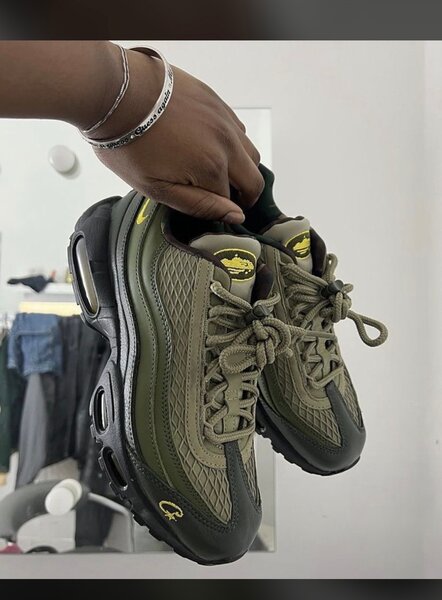 Baskets Air classiques vertes