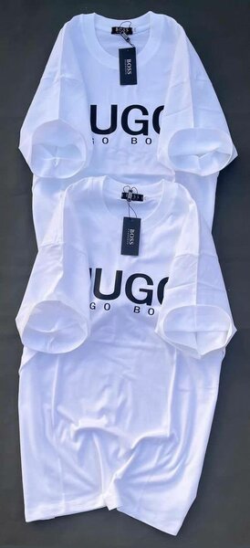 T-shirt blanche en coton