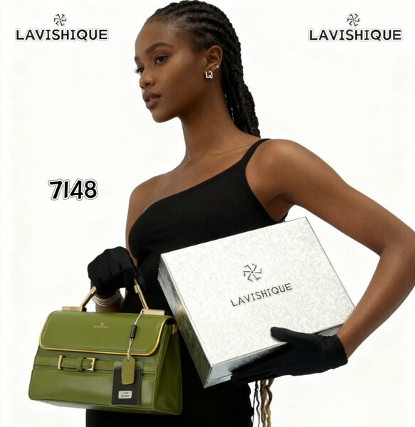 Sac à main vert LAVISHIQUE 7148