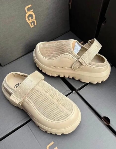 UGG chaussures homme sandales en cuir