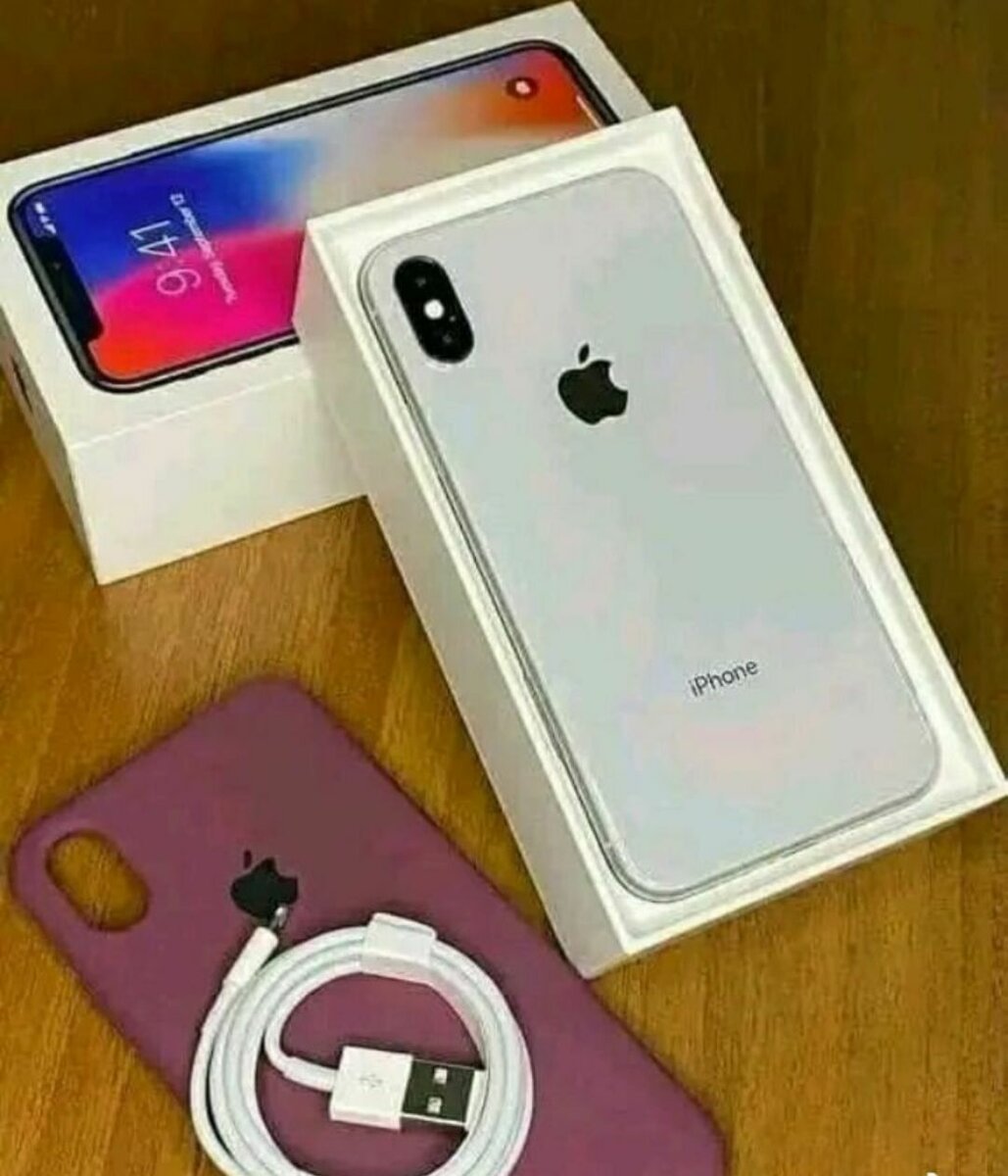 iPhone X 64GB Argent Neuf