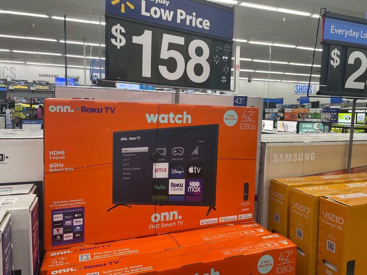 Téléviseur intelligent Onn. Roku 4K