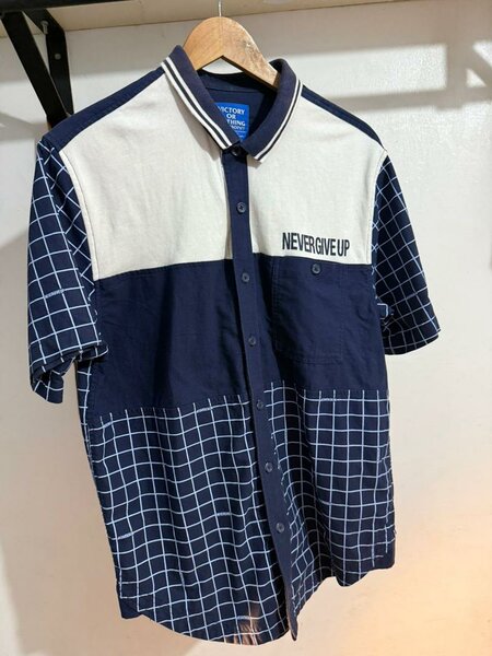 Chemise à carreaux en coton