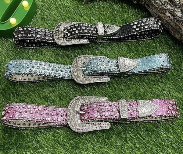 Ceinture strassée pour femme