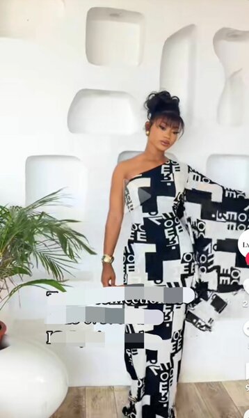 Robe élégante à motifs