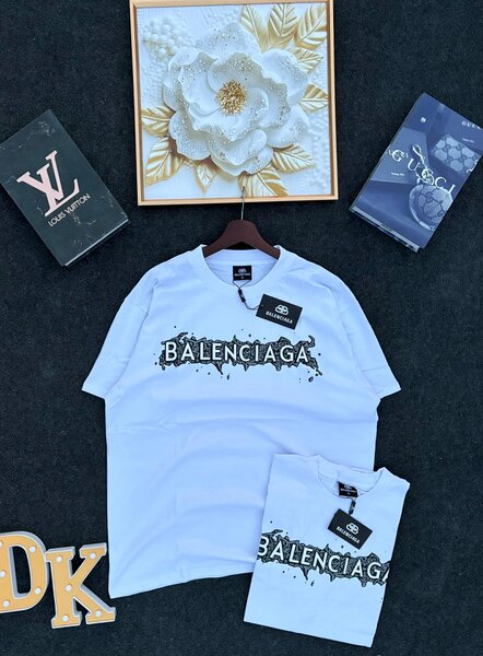 T-shirt blanc Balenciaga