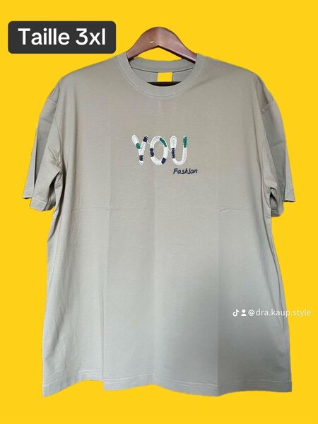 Tee-shirts 100% coton