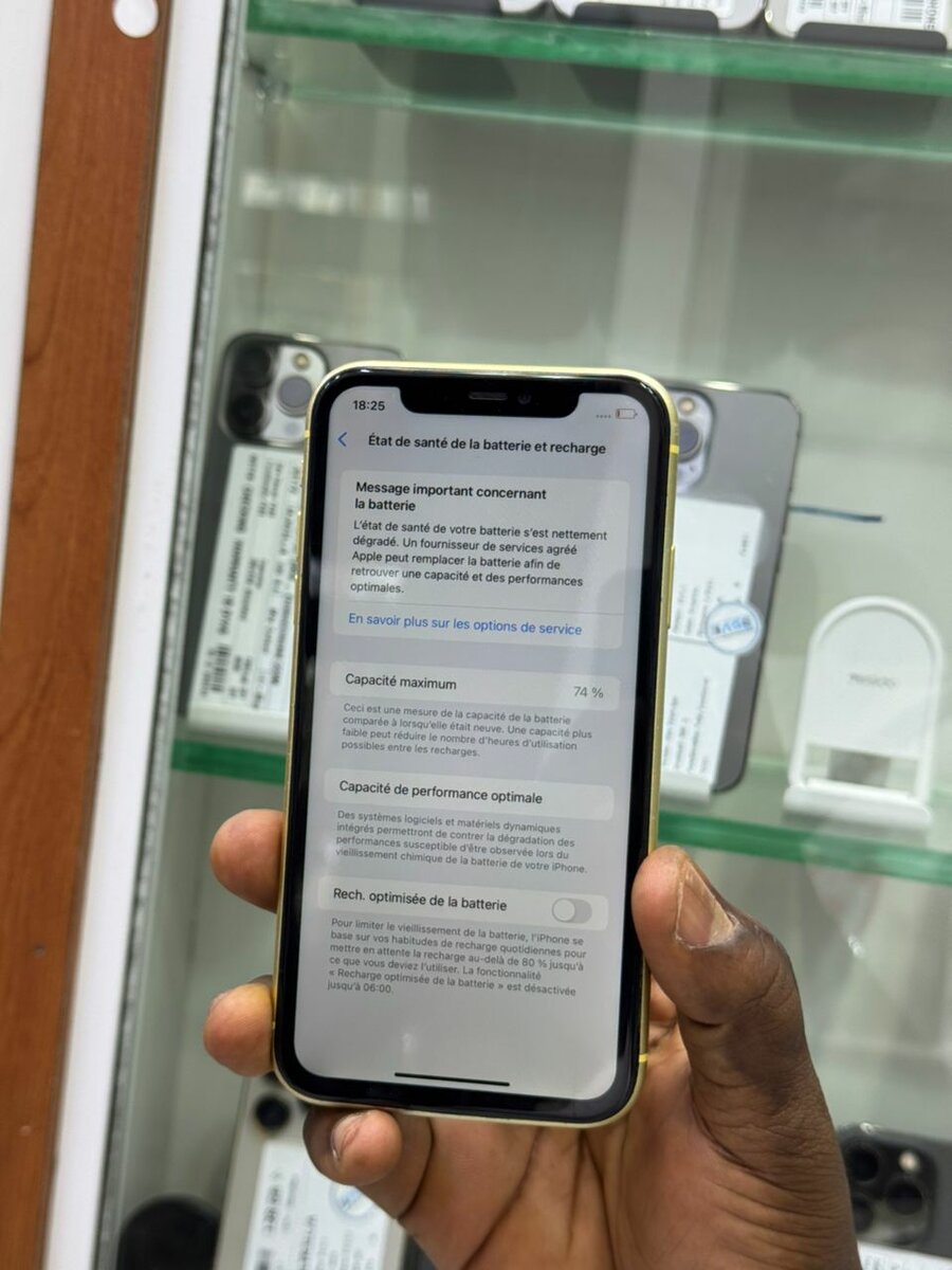 iPhone 11 Jaune 64 Go