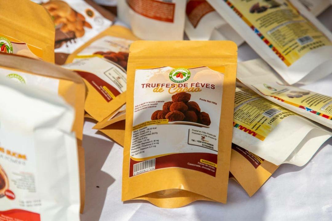 Truffes de fèves chocolat