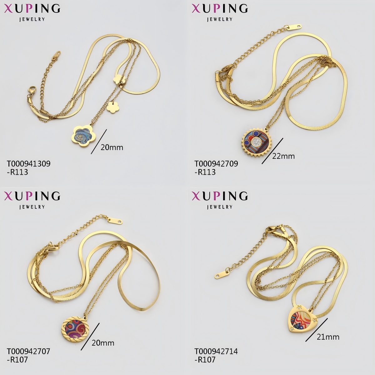 Collier Pendentif Femme Xuping