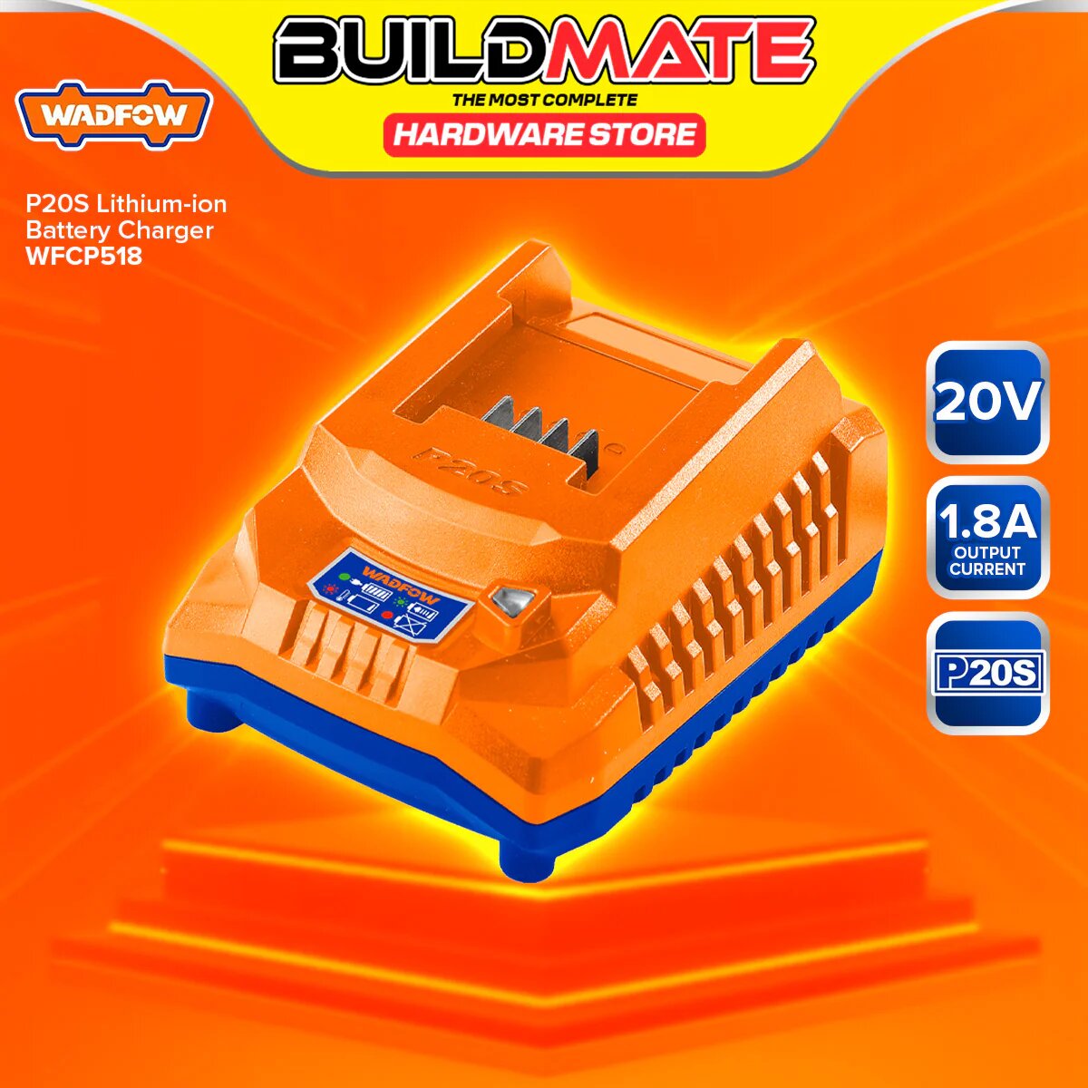 Chargeur de Batterie Lithium-ion P20S