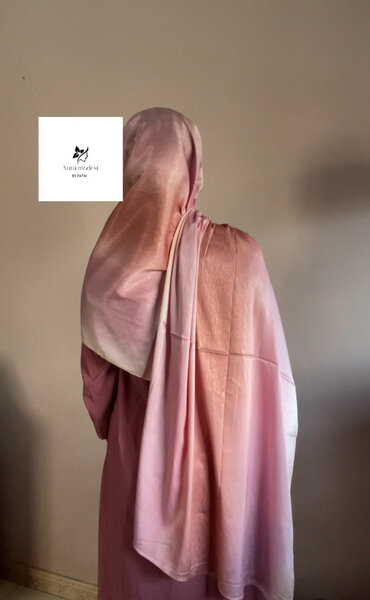 Voile en soie satinée