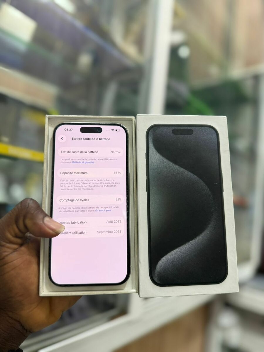 15Pro 256Go Second main