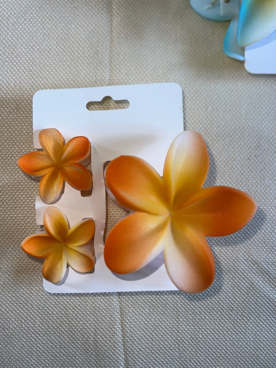 Pins floraux colorés