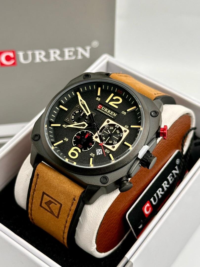 Montre Homme Curren Luxe Cuir