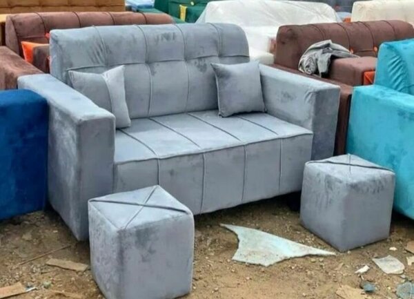 Canapé-lit moderne gris