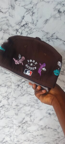 Casquette brodée unisexe