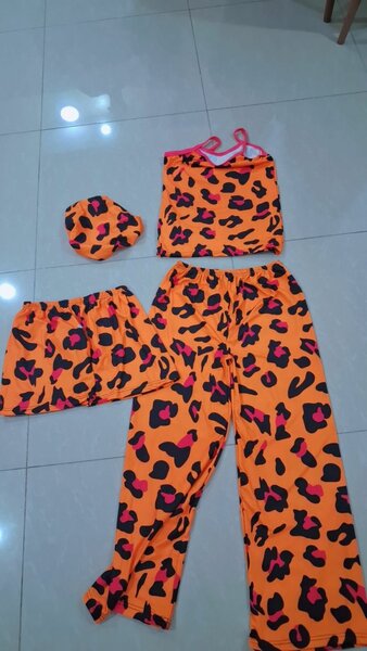 Pyjama femme léopard