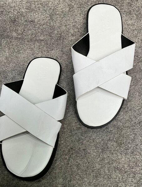 Sandales Croisées Blanches