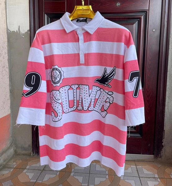 Polo rayé homme décontracté