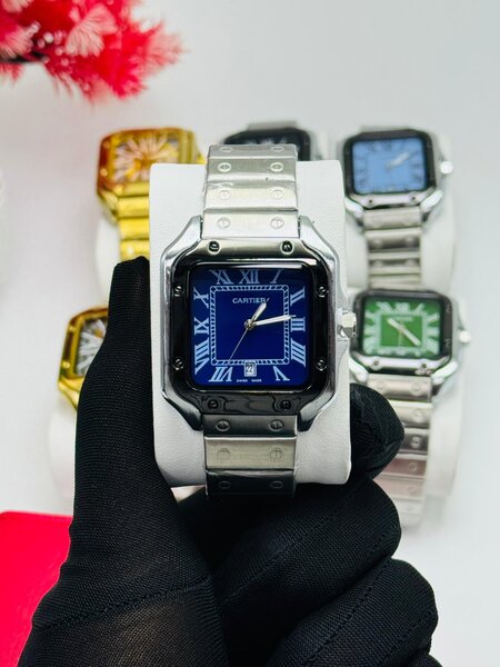 Montre Cartier Luxe Acier