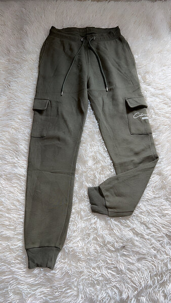 Pantalon cargo kaki