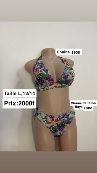 Floral Print Bikini Set