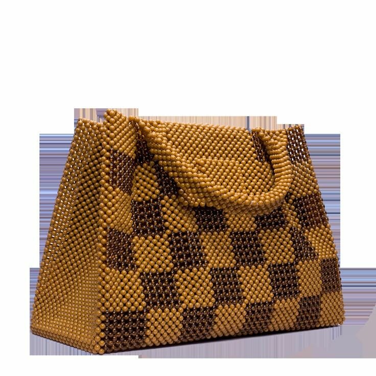 Sac à main en perles stylé