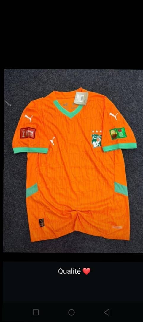 Maillot Côte d'Ivoire