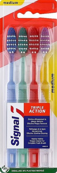 Brosses à dents Signal Action Triplaire
