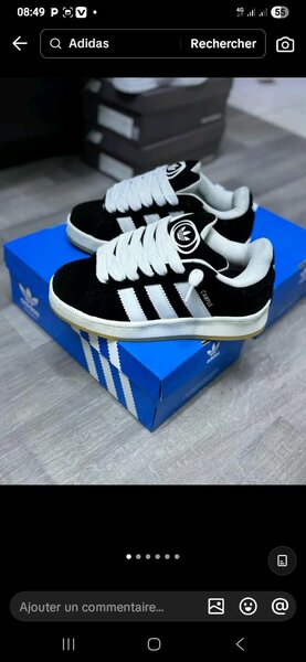 Adidas Superstar Femme - Blanc et Noir