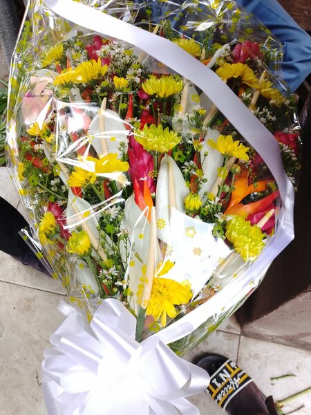 Bouquet floral vibrant