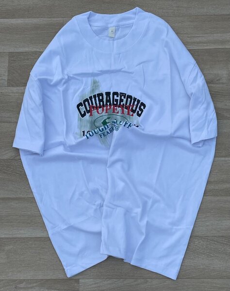 T-shirt blanche ample