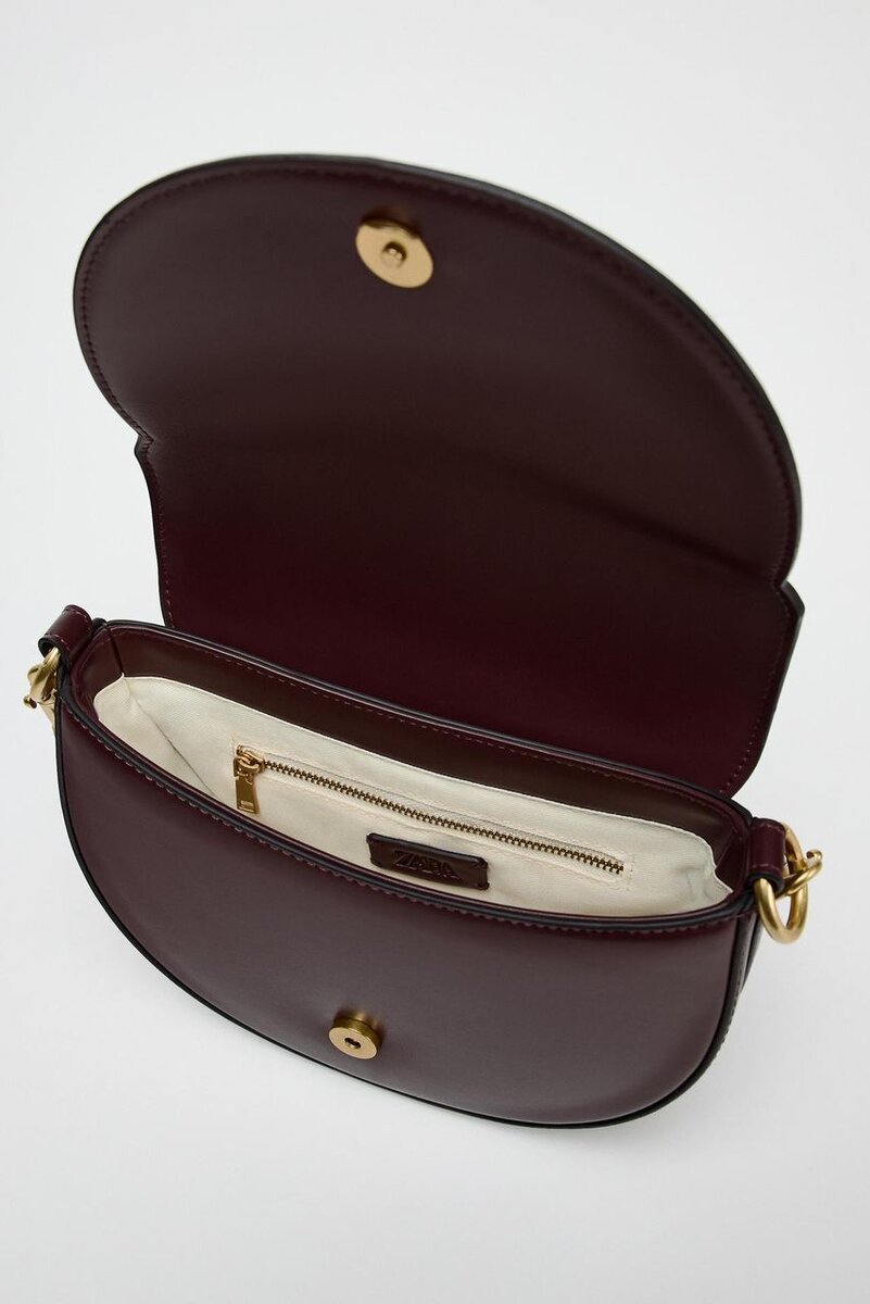 Sac à main en cuir zara