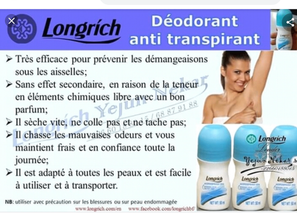 Déodorant Longrich 50 ml