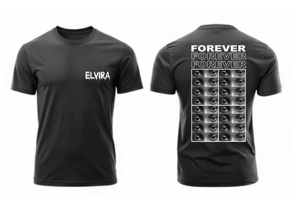 T-shirt personnalisée moderne