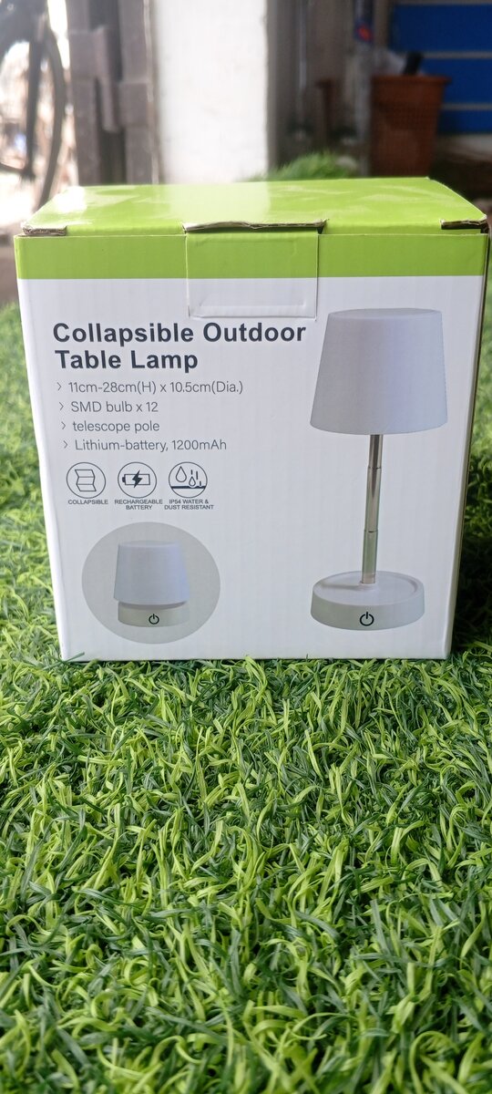 Lampe de Table Extérieure Pliable