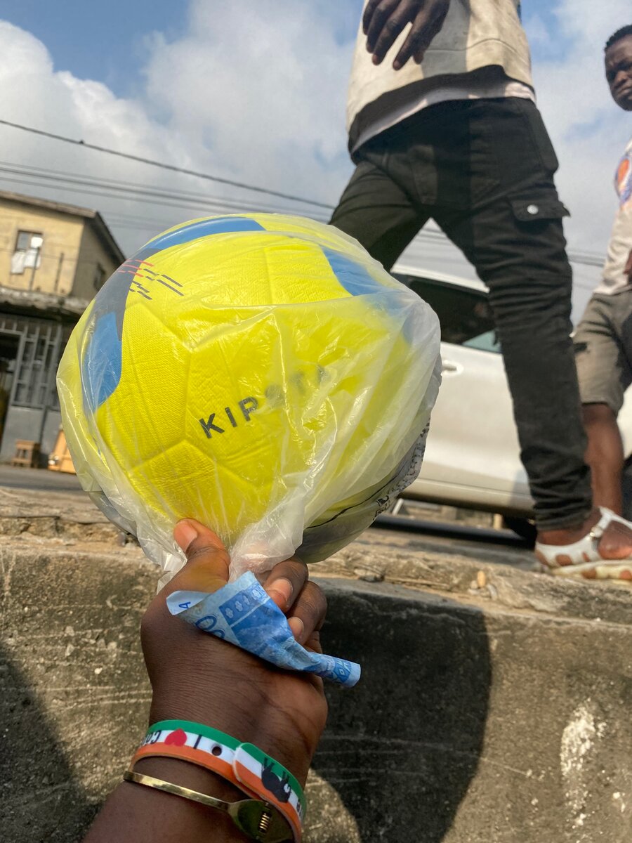 Colorful  Ball size 4,5