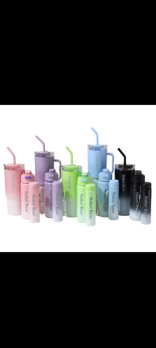 Bouteille Thermos Colorée 3en1